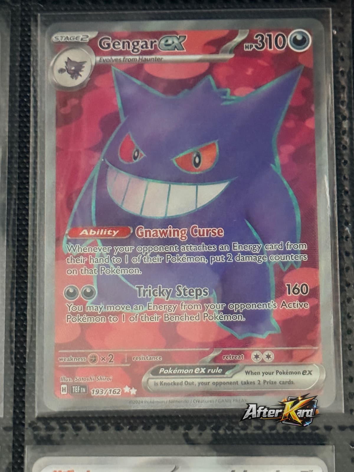 Gengar ex Special Illustration Rare — Temporal Forces #193/162