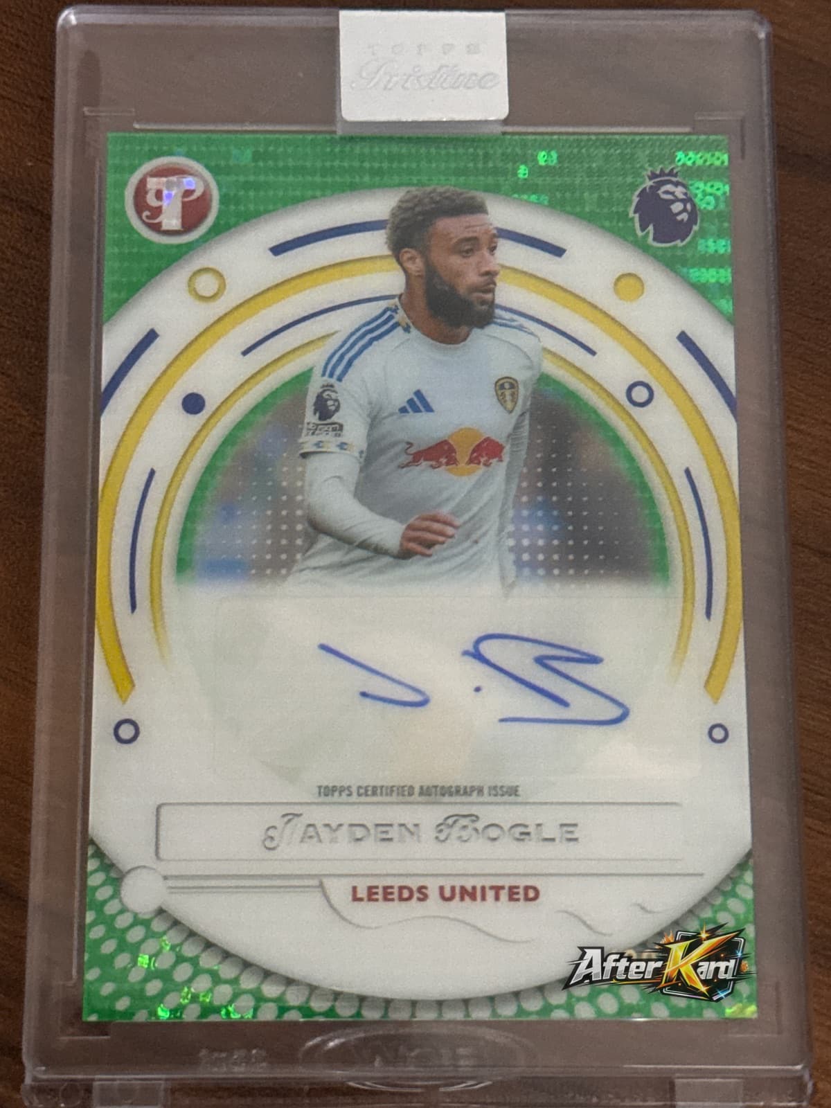 Topps Pristine Premier League 2026 — Jayden Bogle Green Auto /150
