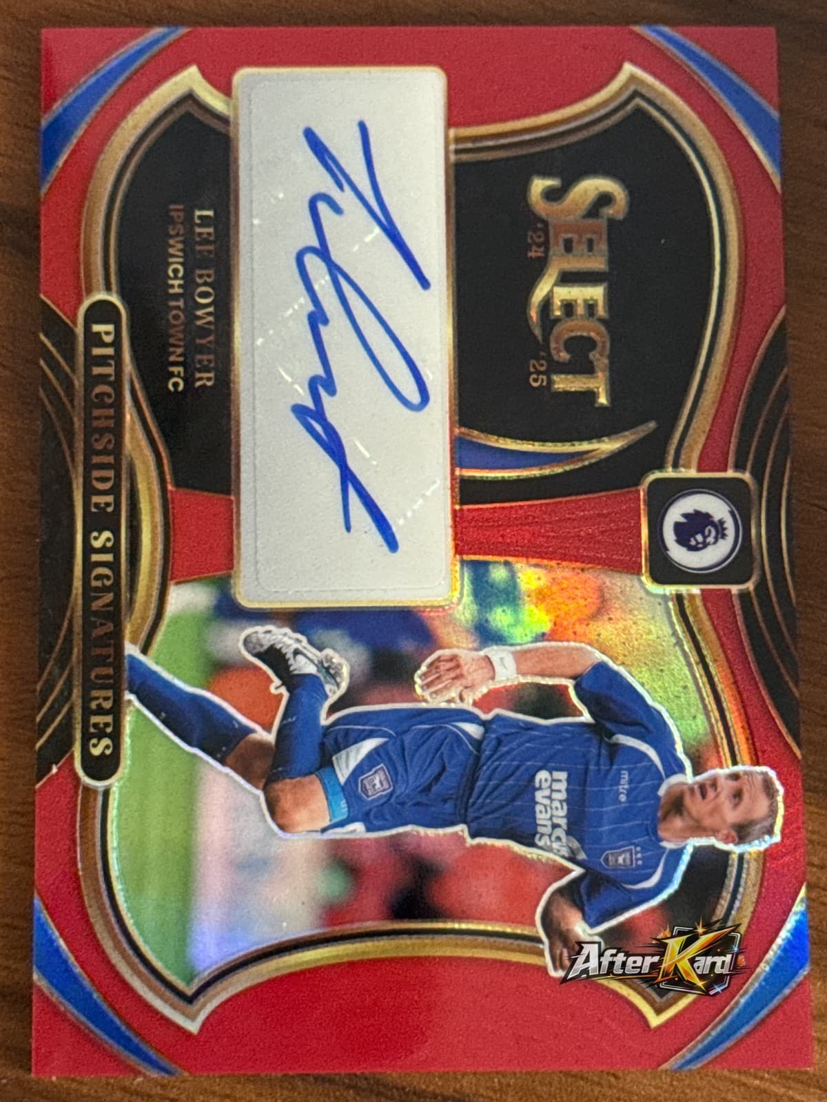 2024-25 Select Premier League Soccer — Lee Bowyer Pitchside Signatures Auto