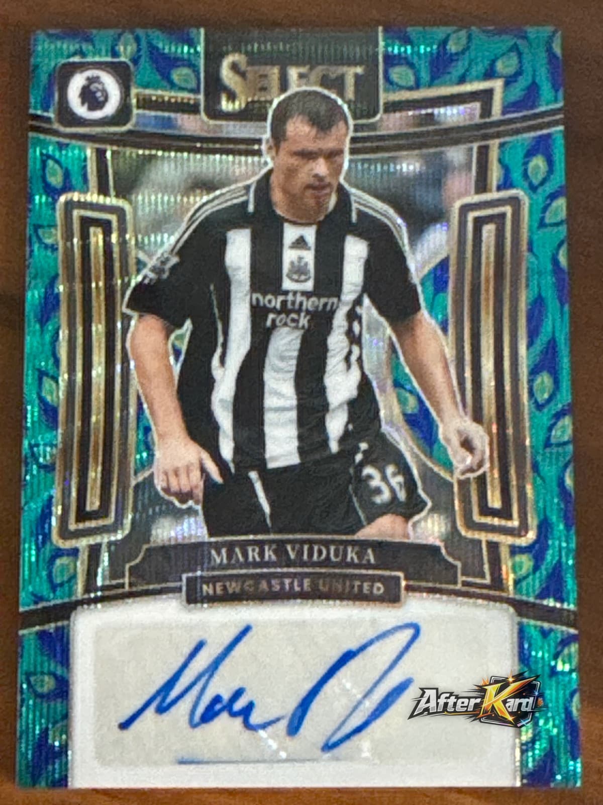 2023-24 Select Premier League Soccer — Mark Viduka Peacock Auto