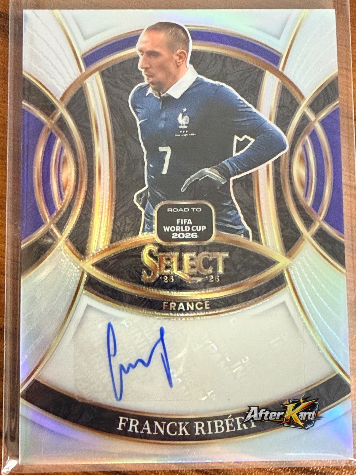 2025-26 Select Road to FIFA World Cup 2026 — Franck Ribéry Signatures Auto