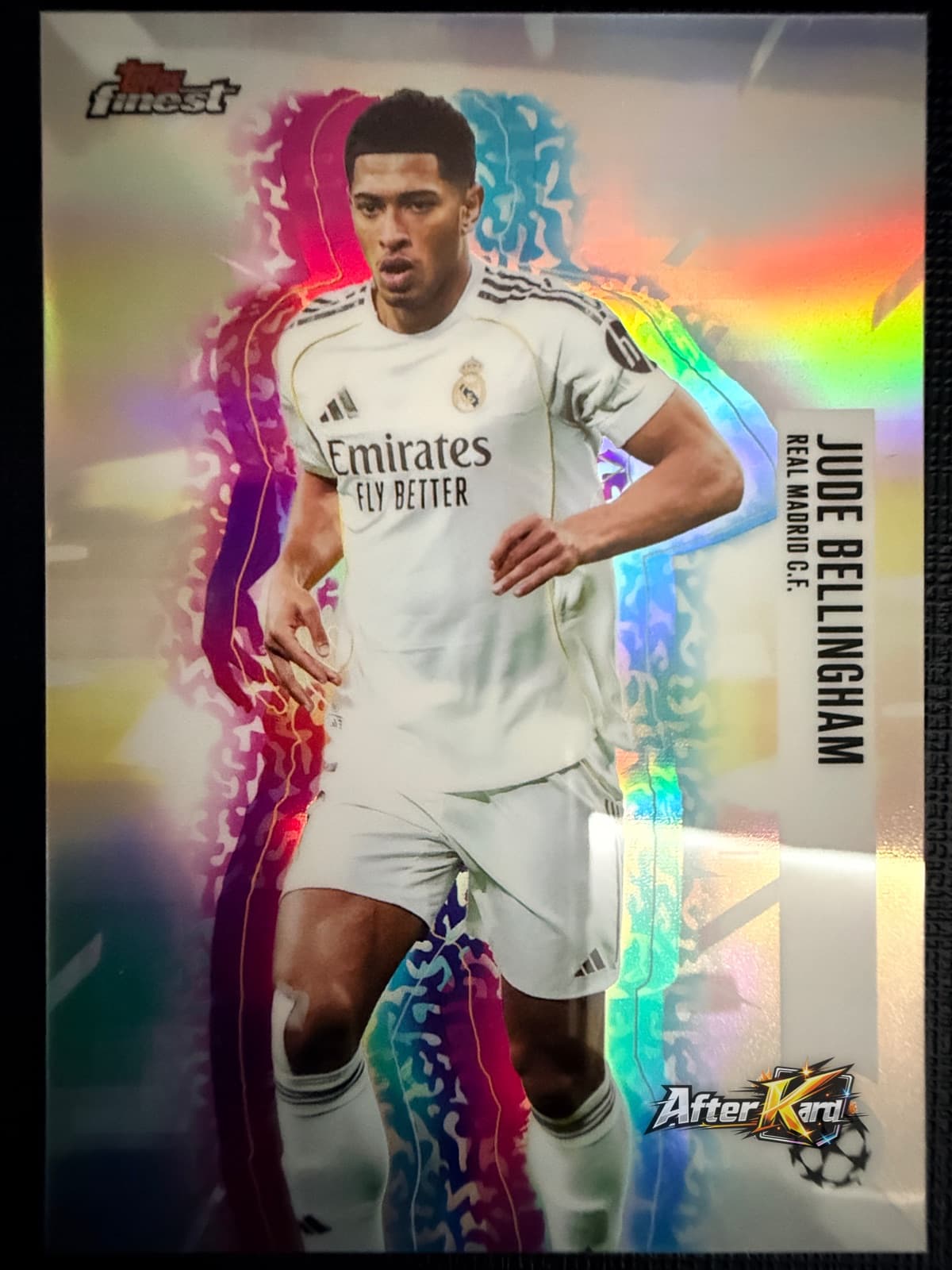 2026 Topps Finest UEFA Champions League — Jude Bellingham Hologlow Variation