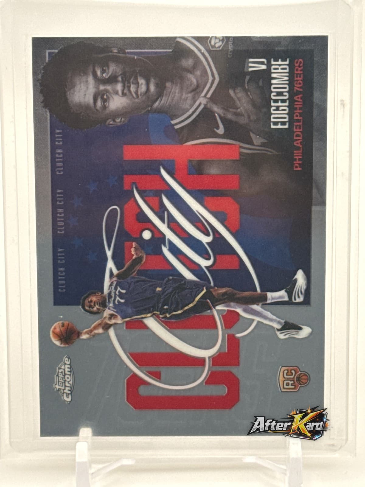 2026 Topps Chrome — VJ Edgecombe Clutch City RC